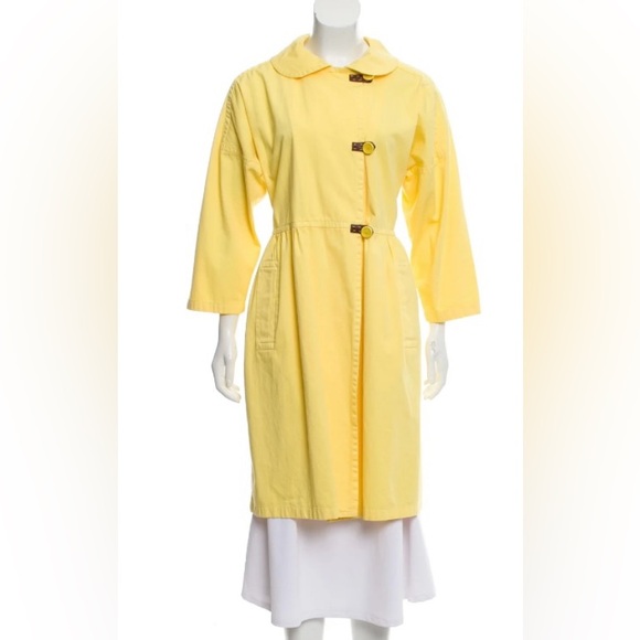 MARNI yellow coat size S/4 IT- 40 - Picture 1 of 10